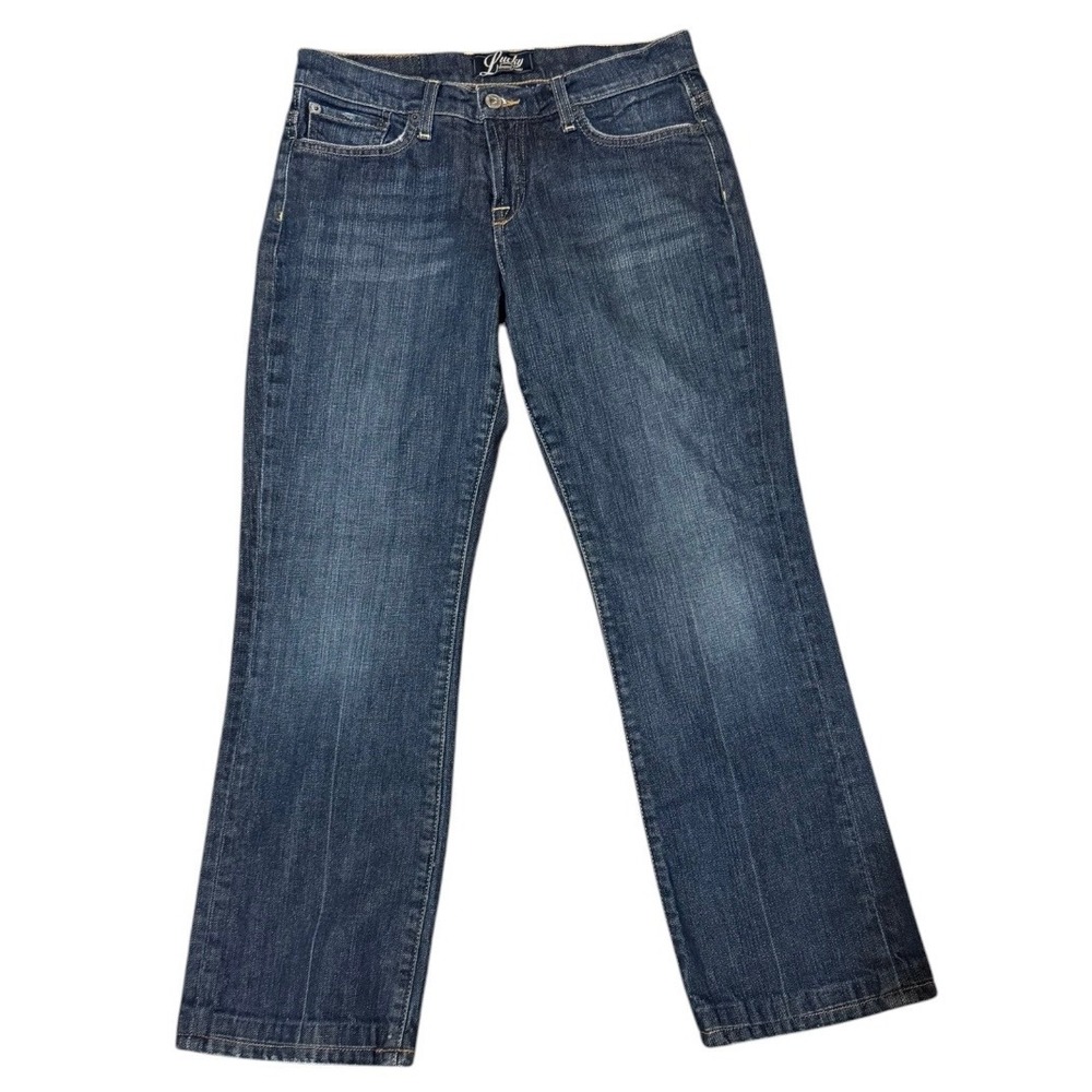 Lucky Brand New Easy Rider Jeans Womens 6/28 Short Inseam Dark Wash Straight Leg